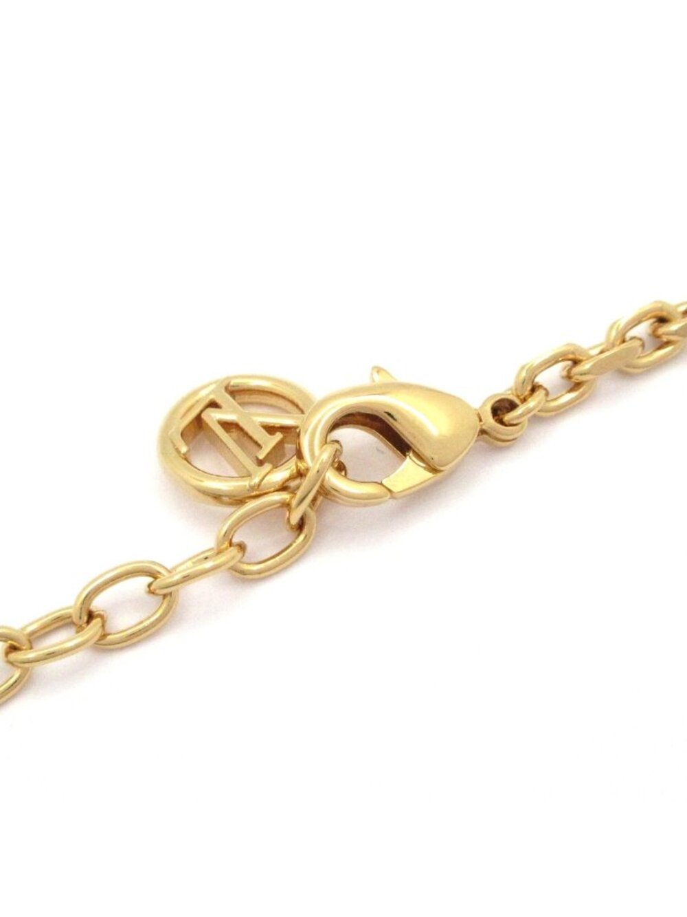 Louis Vuitton Necklace LV Signet Gold - Picture 4 of 6
